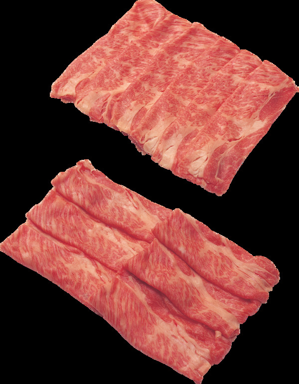 红色的肉片免抠png透明图层素材