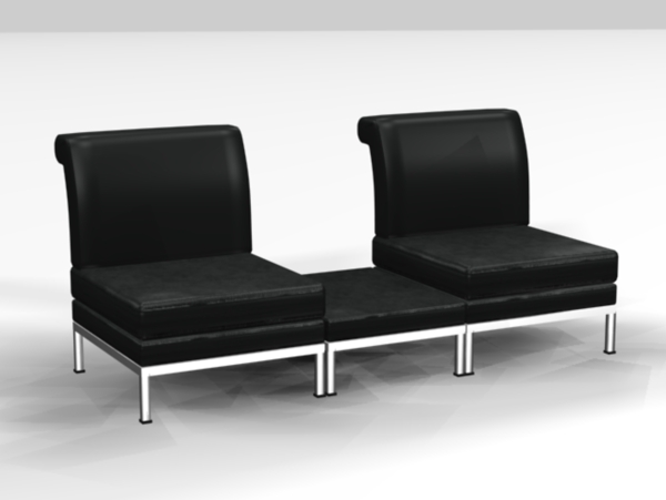 公装家具之公共座椅0183D模型