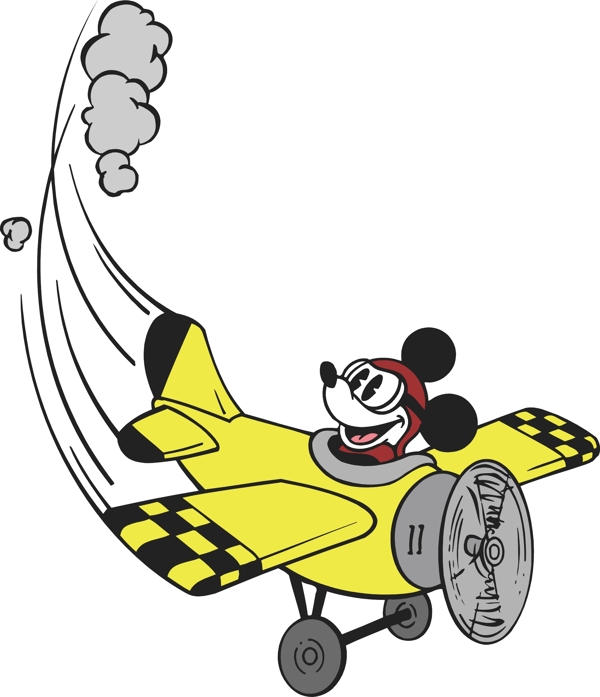 印花矢量图迪士尼米老鼠米奇童装免费素材