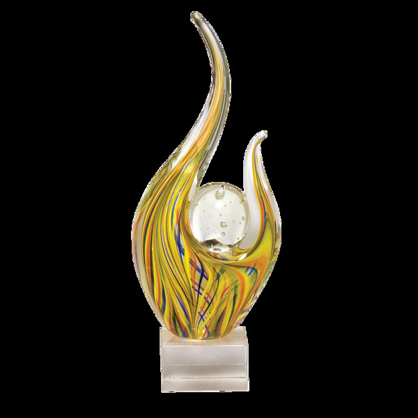 抽象雕塑荣誉奖杯免抠png透明素材