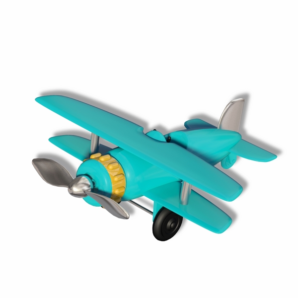 彩色塑料玩具飞机