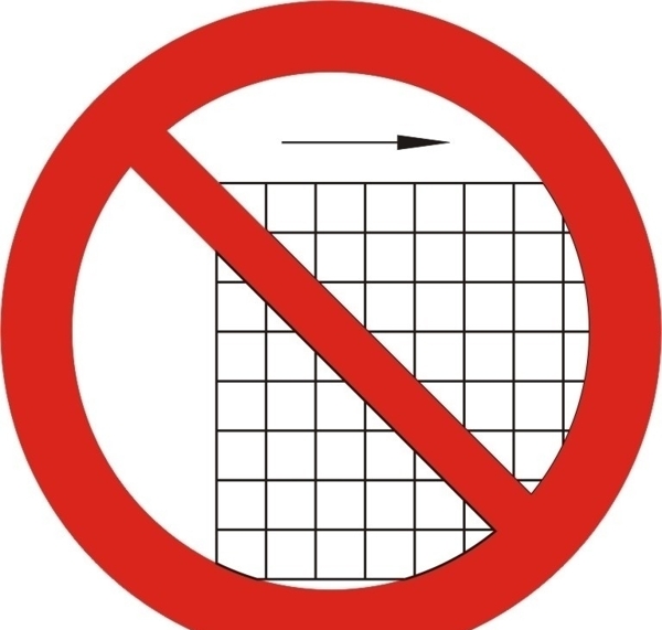 禁止移动模具标识标志图片