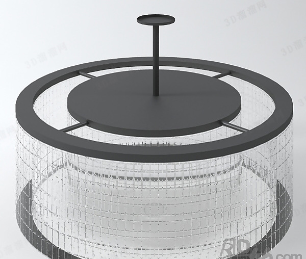 3D吊灯模型