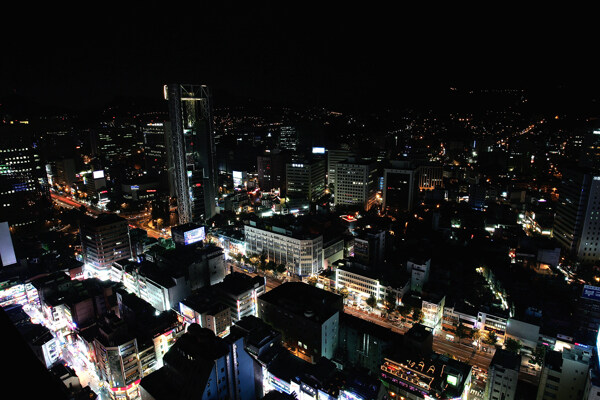 全球首席大百科城市夜景景色建筑灯光繁华都市