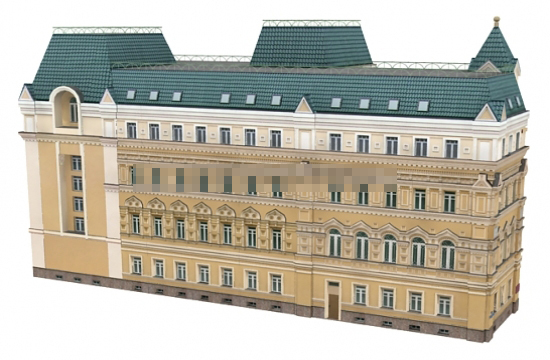 俄罗斯建筑模型