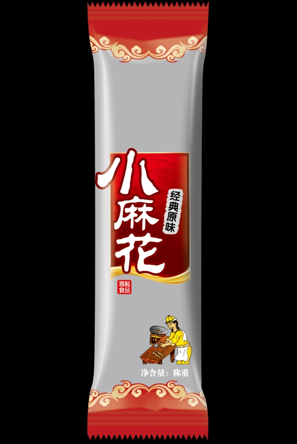 小麻花食品包装