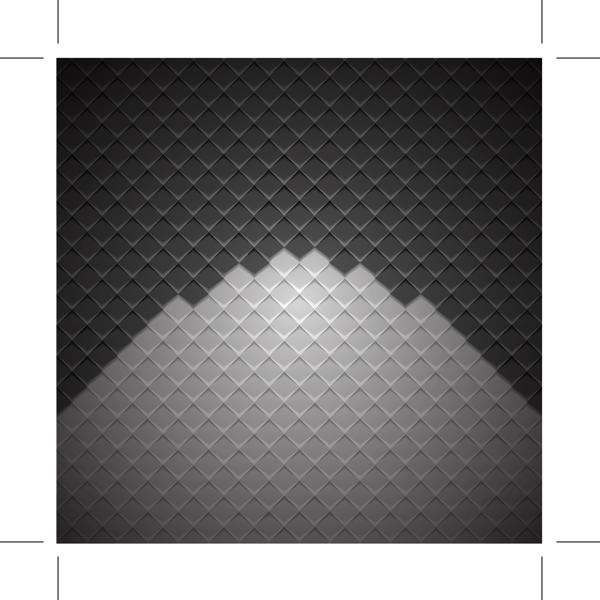 几何立方黑乎乎的格子背景