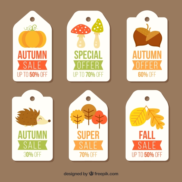 秋季销售标签收集