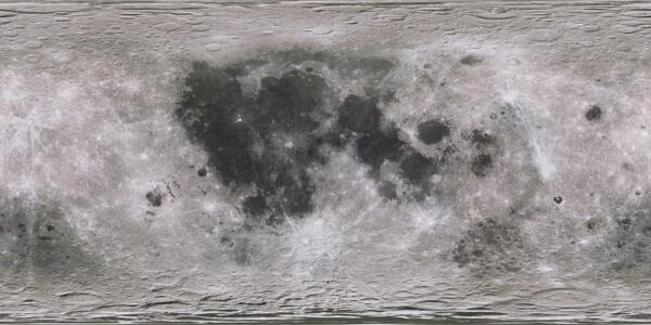 高清月球贴图图片