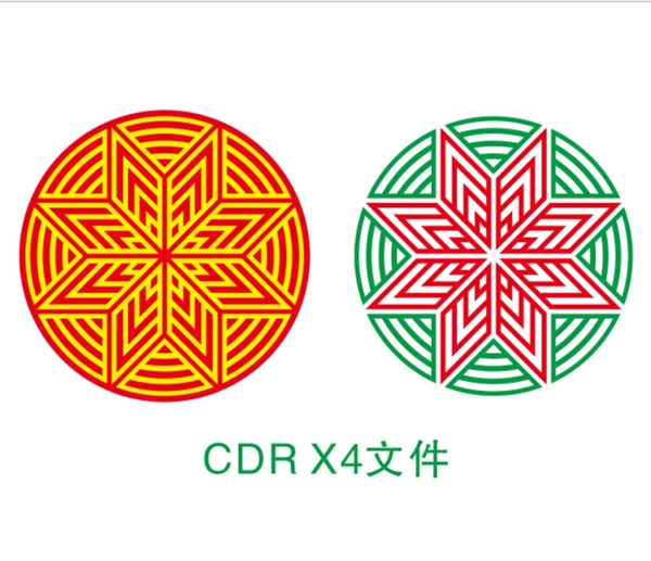 中国风传统纹样刺绣印染