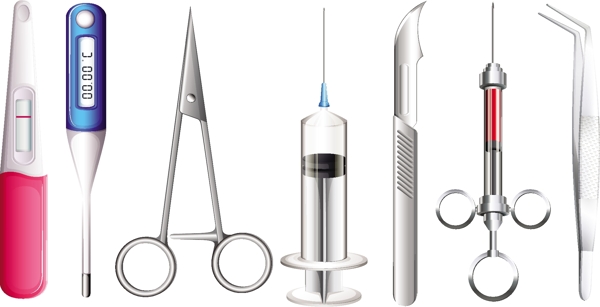 各种医疗器械插图