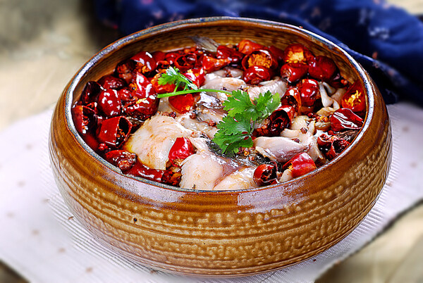 闽菜海风味水煮鱼图片