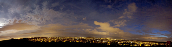 城市夜景全景图图片