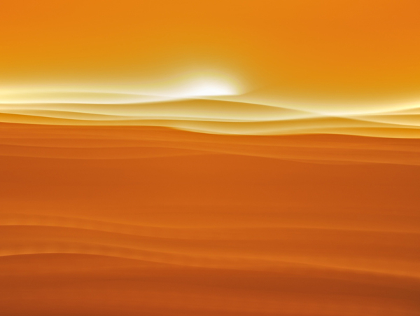 灼热的沙漠背景光JPG