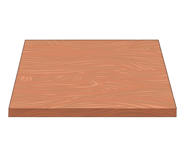 地板棕色木板插画
