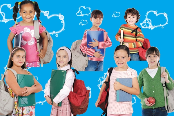 小学生图片