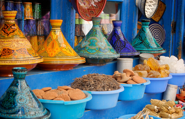 摩洛哥陶瓷与香料