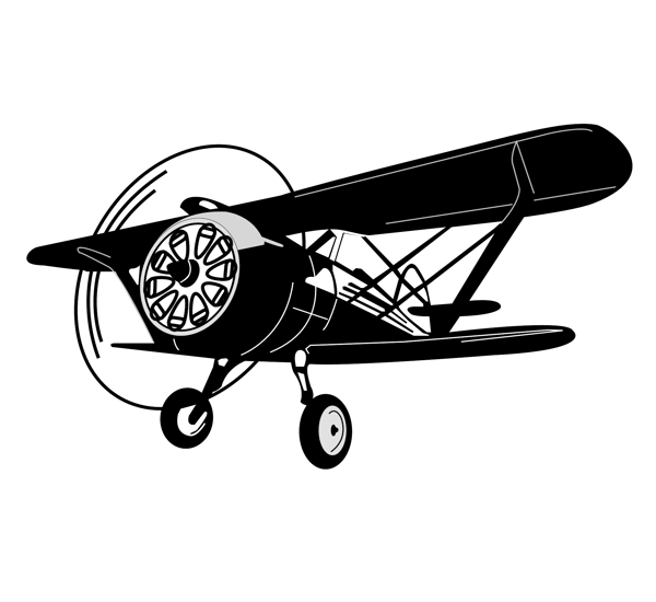 旧式飞机图片
