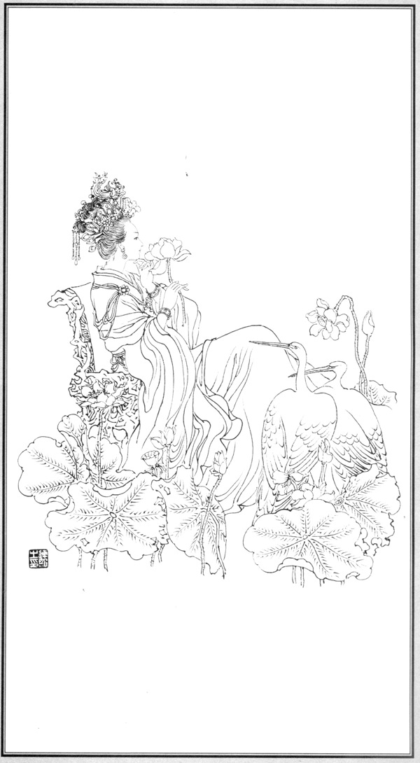 中国神话人物003西王母图片
