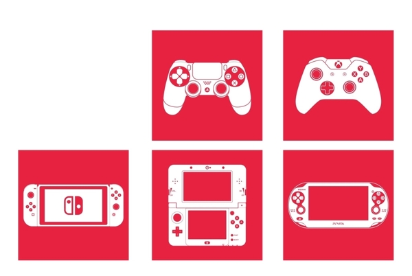 游戏机logo图标