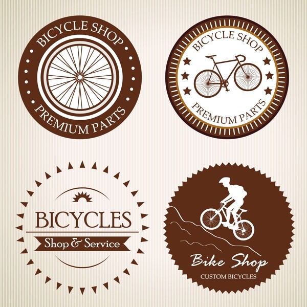 自行车店标识