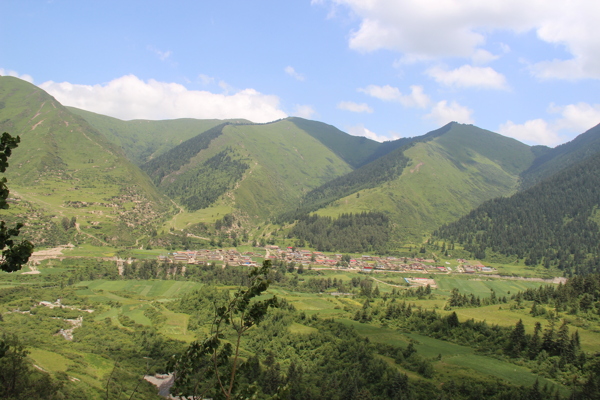 大峪沟风景图片