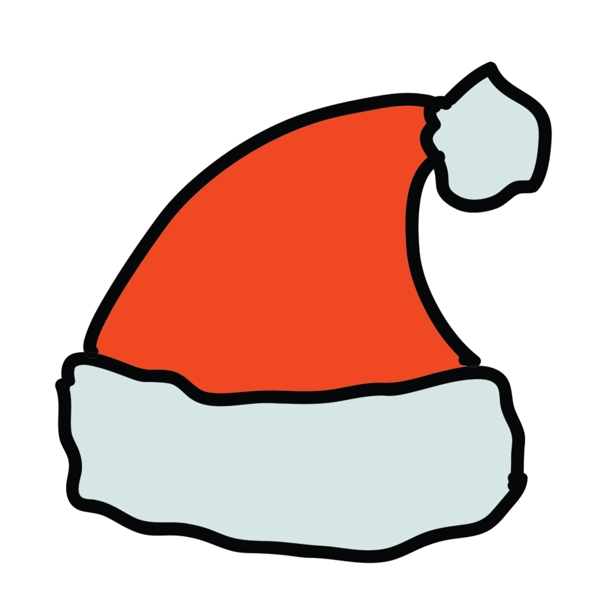 网页UI圣诞帽icon图标设计