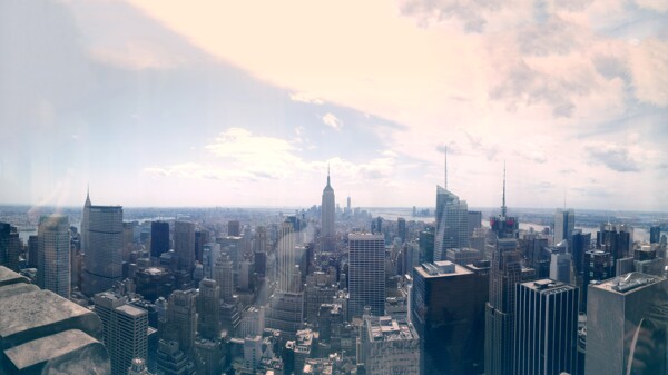 纽约城市建筑群图片