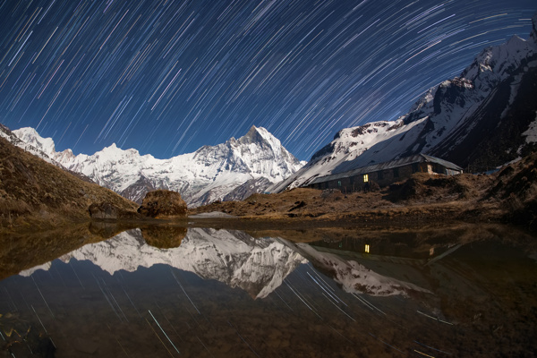 唯美的星空景色高清图片