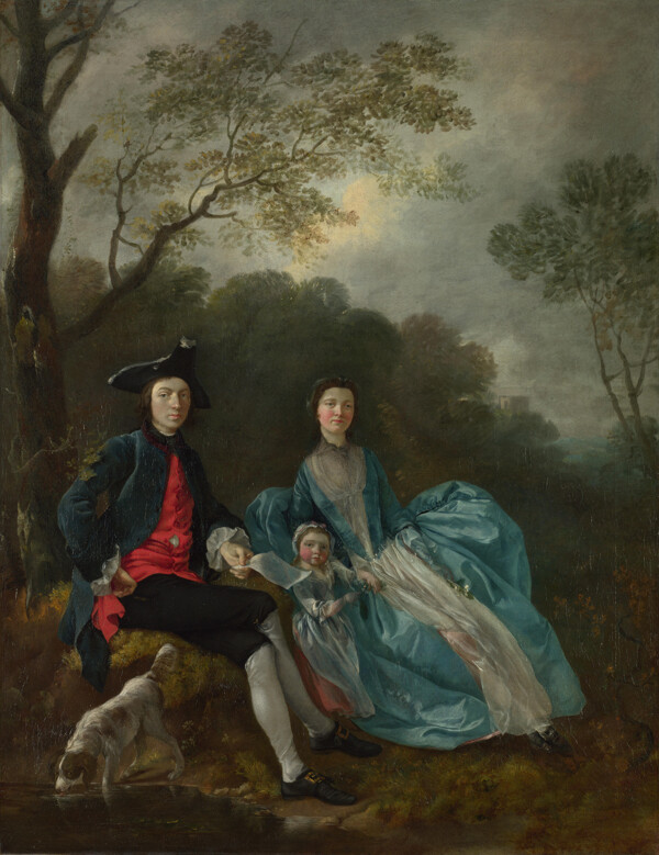 托马斯与他的妻子和女儿图片