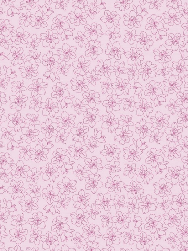简约粉色小花植物背景