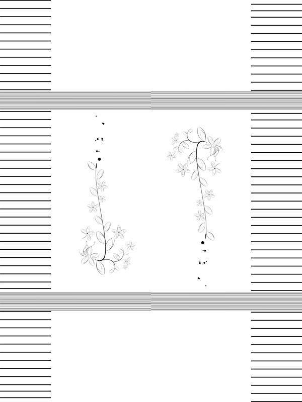 简约图案室内移门创意画