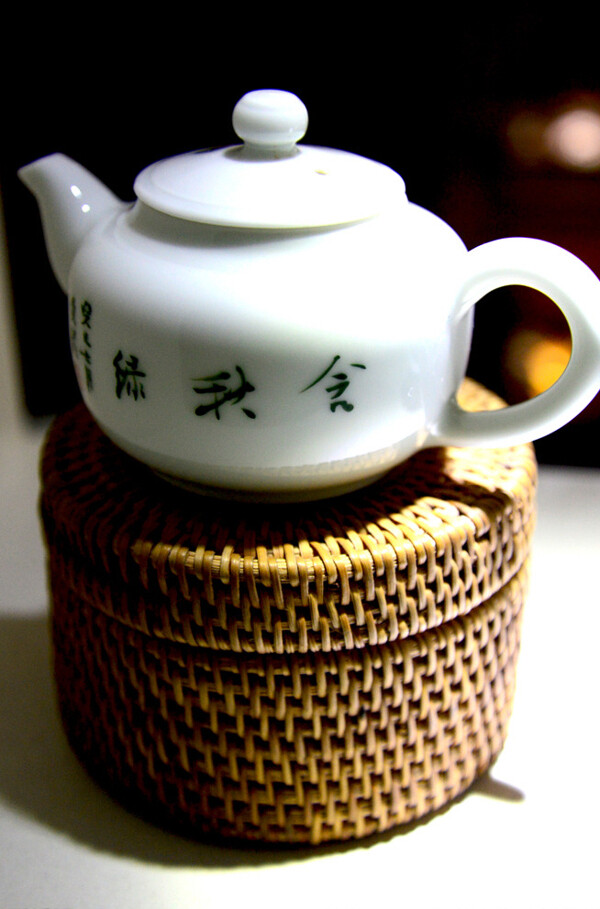 文艺茶壶图片