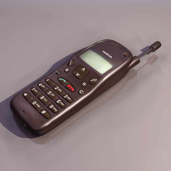 无线电话3D模型