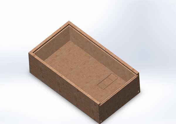 木制的盒子