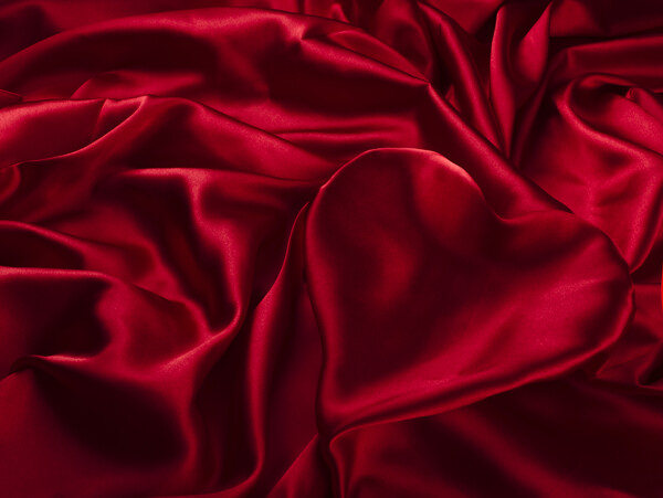 红布布纹红色高档大气红色背景