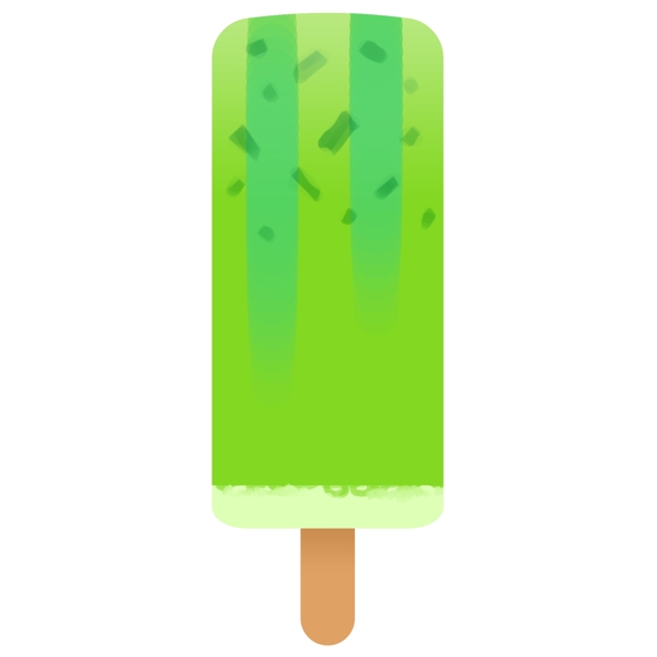 水果冰淇淋插画