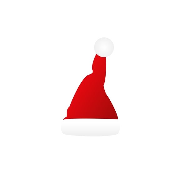 红色圣诞帽圣诞元素设计
