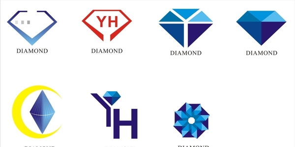 钻石logo设计图片