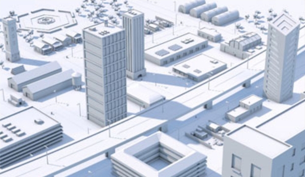 C4D模型城市街道图片