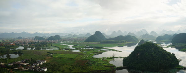 云南普者黑湿地