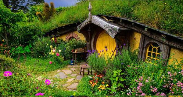 童话绿色小屋