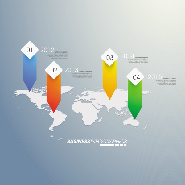 四丰富多彩的世界的箭图图表