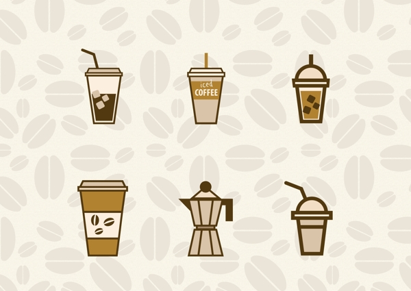 咖啡素材图标