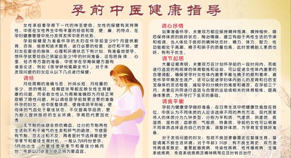 孕前中医保健指导图片
