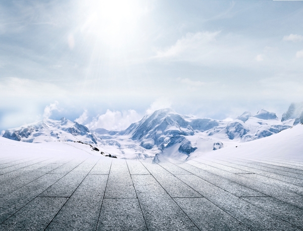 雪山图片