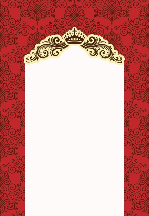 婚礼红色门头设计