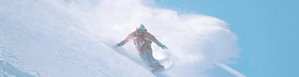 冬季滑雪运动背景图