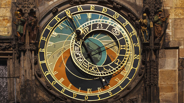 复古欧式时钟图片