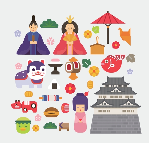 日本节日新年素材
